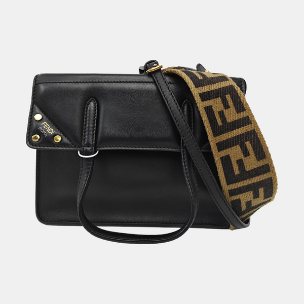 Flip Lambskin Black