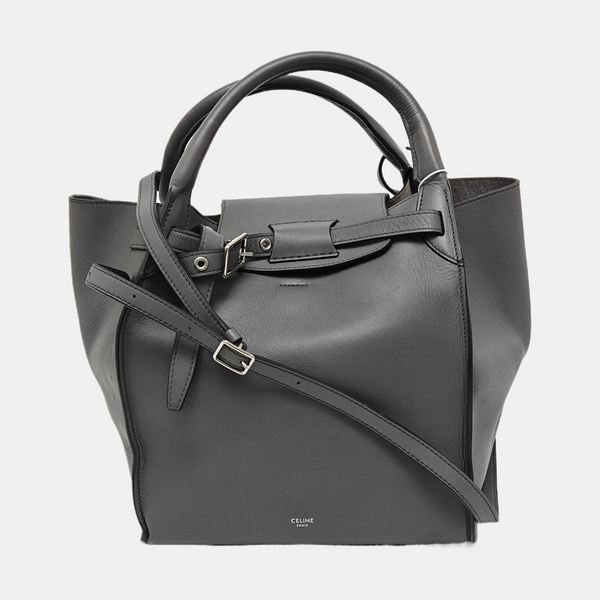 BIG BAG Small Calfskin Gray