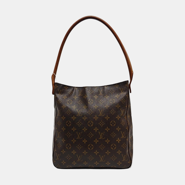 LOOPING GM Monogram Coated Canvas Brown