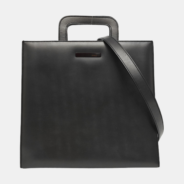 Calfskin Tote Bag Gray