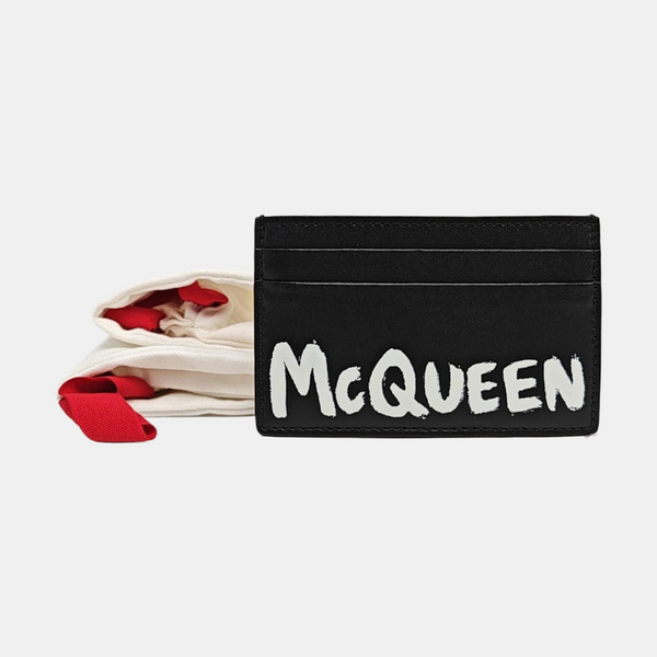Leather Card Holder Black