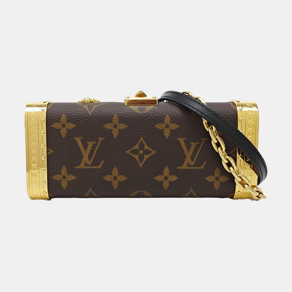 VANITY CASE Monogram Coated Canvas Brown