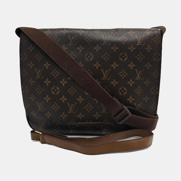 VINTAGE BEAUBOURG Monogram Coated Canvas Brown