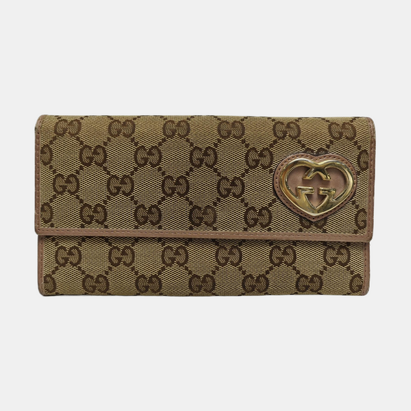 Lovely Monogram Canvas Beige Wallet