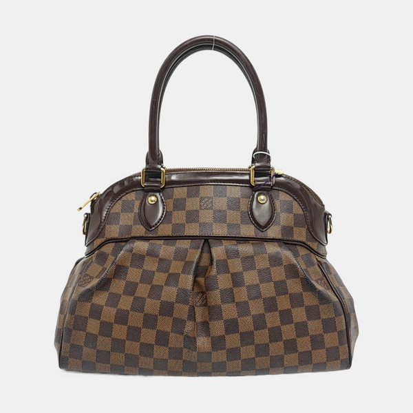 TREVI PM Damier Ebene Coated Canvas Brown