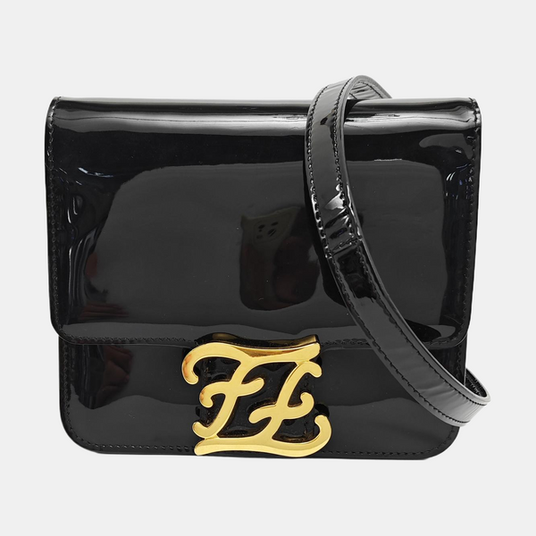 Karligraphy Patent Leather Black