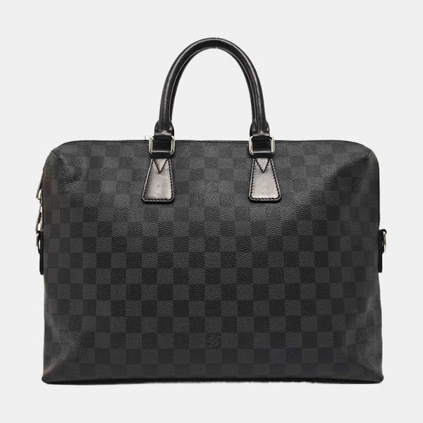 PORTE-DOCUMENTS Damier Graphite Coated Canvas Gray