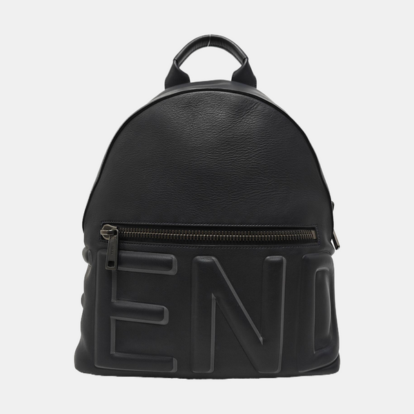Calfskin Backpack Black