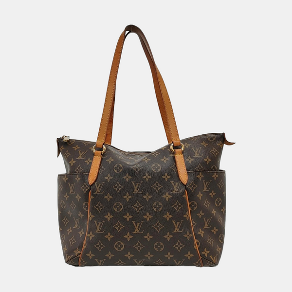 TOTALLY MM Monogram Coated Canvas Brown
