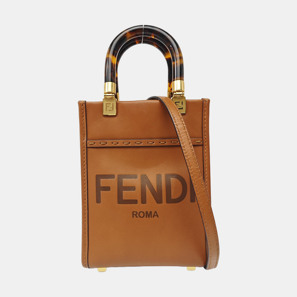 Sunshine Mini Calfskin Brown