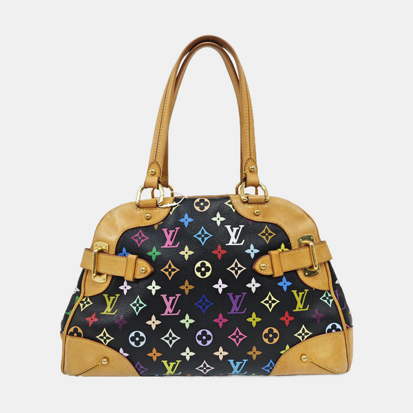 LV × TM CLAUDIA Monogram Coated Canvas Black