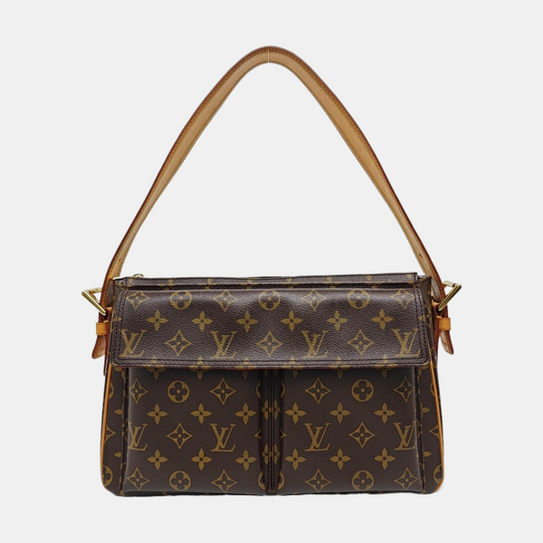 VIVA CITE Monogram Coated Canvas Brown
