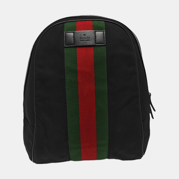 Fabric Backpack Black