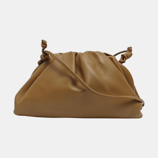 Authenticated pre-owned The Pouch Mini Calfskin Brown - Shoulder Bag at Looply