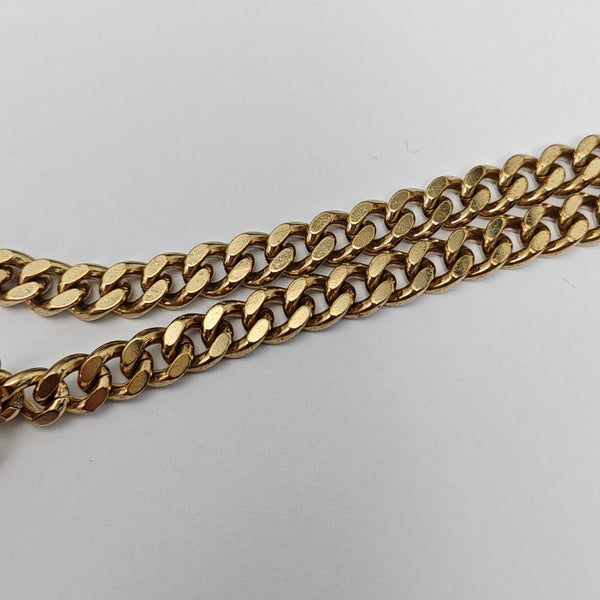 Petit CD Metal Gold Necklace