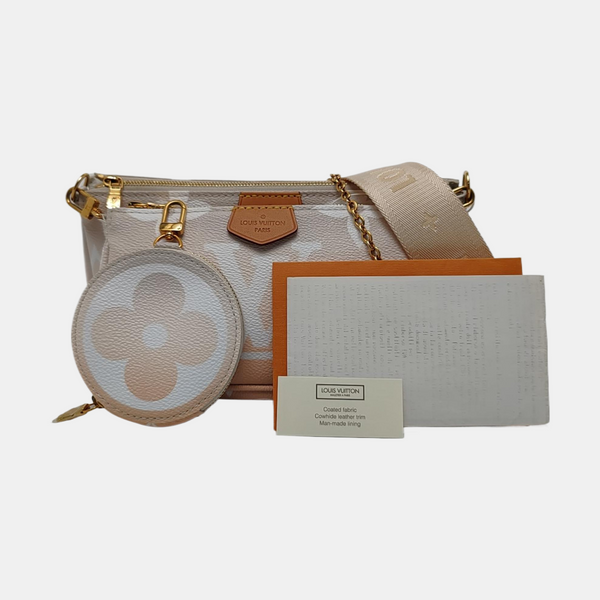 MULTI Monogram Coated Canvas Beige