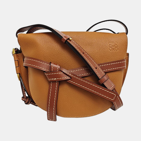 Gate Small Calfskin Brown