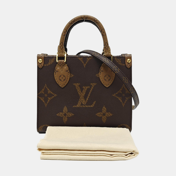 ONTHEGO BB Monogram Coated Canvas Brown