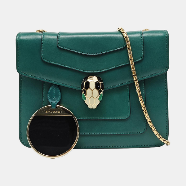 SERPENTI FOREVER Small Calfskin Green