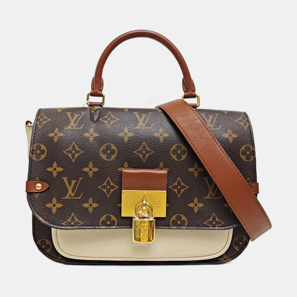 VAUGIRARD Monogram Coated Canvas Brown