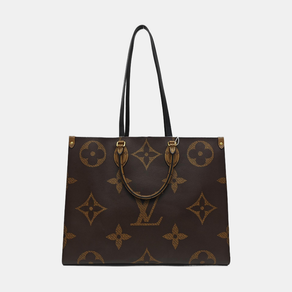 ONTHEGO GM Monogram Coated Canvas Brown
