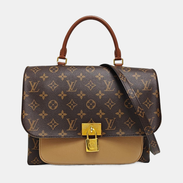 MARIGNAN Monogram Coated Canvas Brown