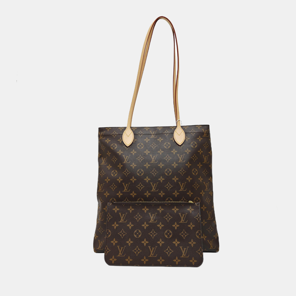 CARRY IT Monogram Coated Canvas Brown