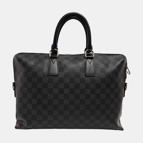 PORTE-DOCUMENTS Damier Graphite Coated Canvas Gray