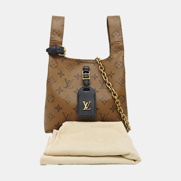 ATLANTIS PM Monogram Coated Canvas Brown