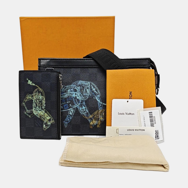 GASTON Coated Canvas Gray