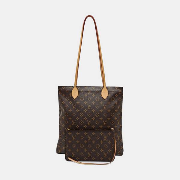 CARRY IT Monogram Coated Canvas Brown