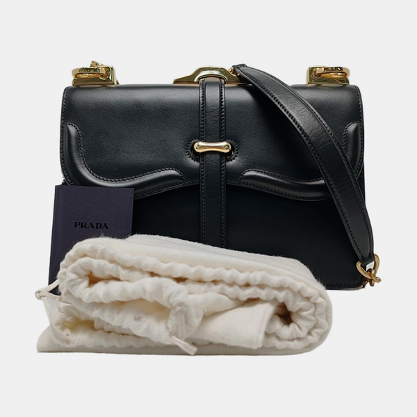 Belle Calfskin Black