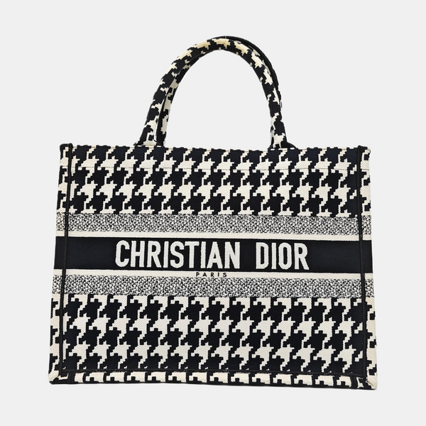 Book Tote Medium Fabric Black