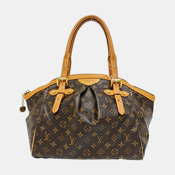 TIVOLI GM Monogram Coated Canvas Brown