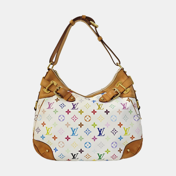 LV × TM GRETA Monogram Coated Canvas White
