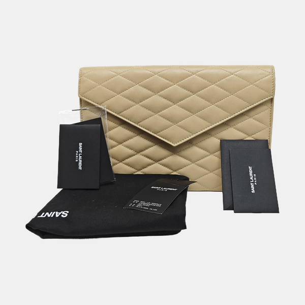 SADE Quilted Lambskin Beige