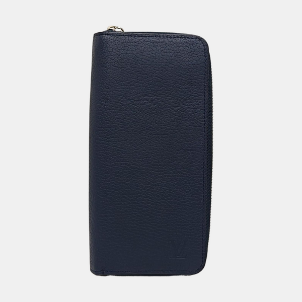 ZIPPY Calfskin Blue Wallet