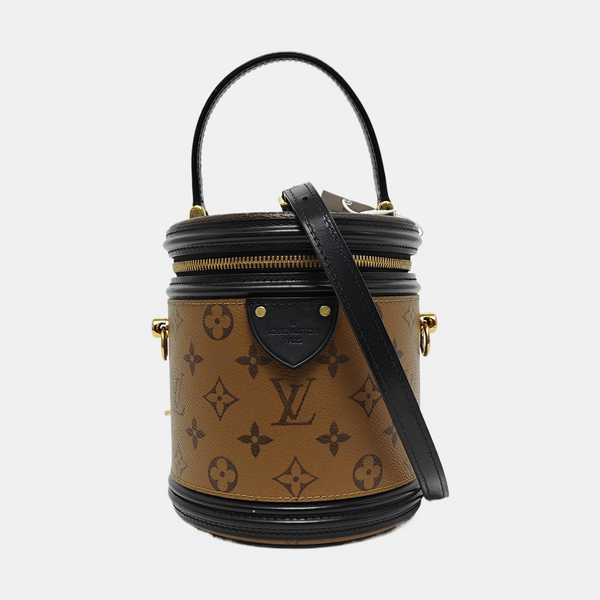 CANNES PM Monogram Coated Canvas Brown
