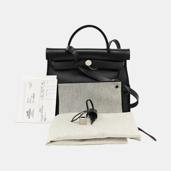 Herbag 31 Coated Canvas Black