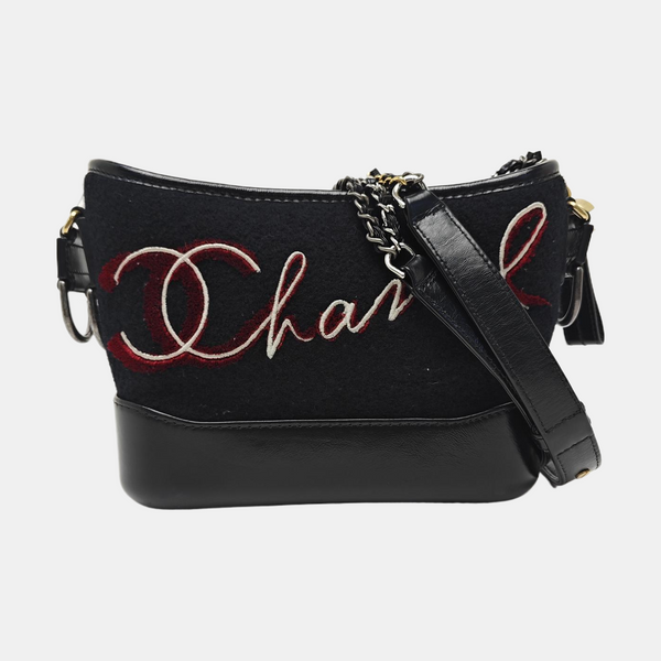 GABRIELLE Small Wool Black