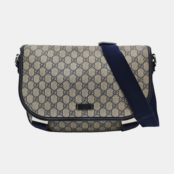 Monogram Coated Canvas Shoulder Bag Beige