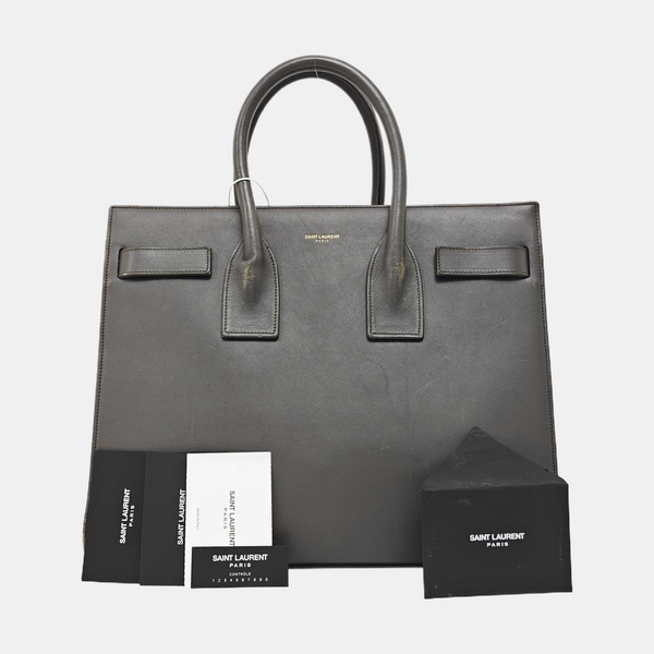 SAC DE JOUR Small Calfskin Gray