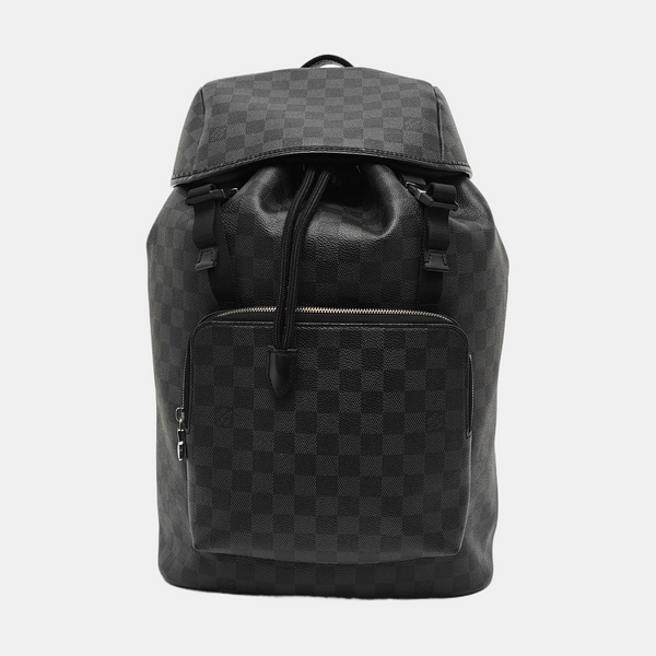 ZACK Damier Graphite Coated Canvas Gray