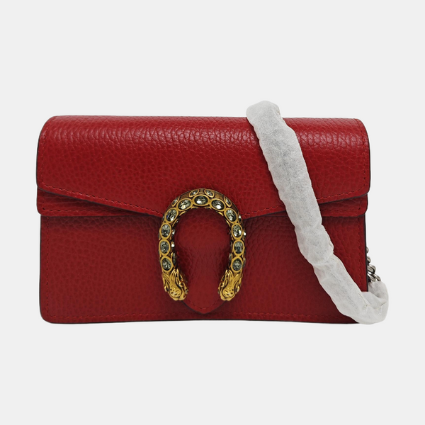 Dionysus Super Mini Piel de becerro roja
