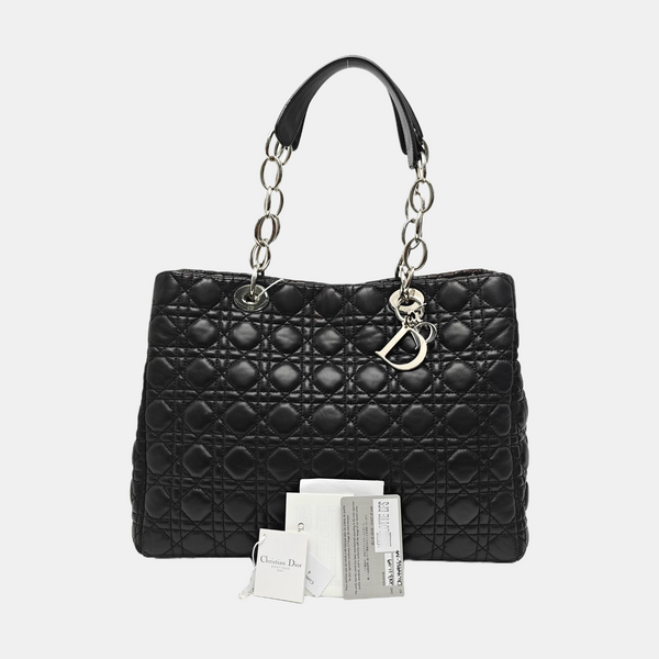 Dior Soft Cannage Calfskin Black