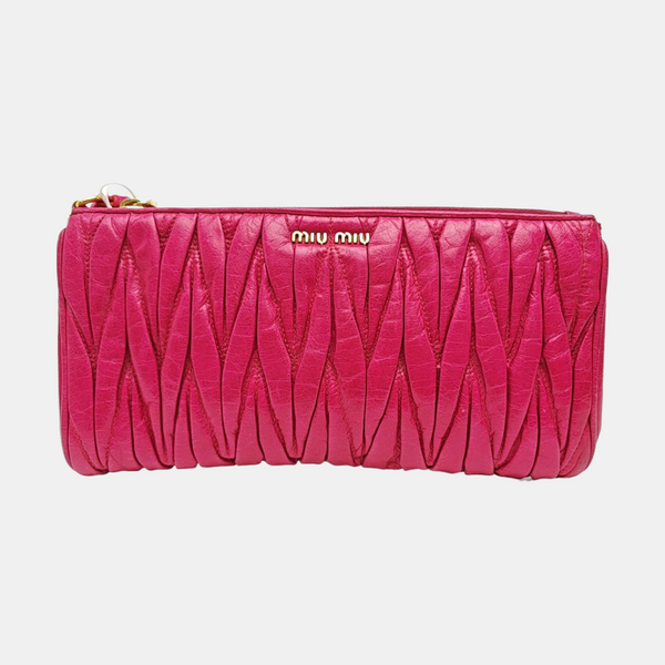 Matelassé Lambskin Red