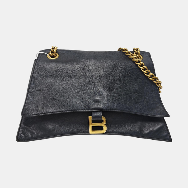 Crush Medium Calfskin Black