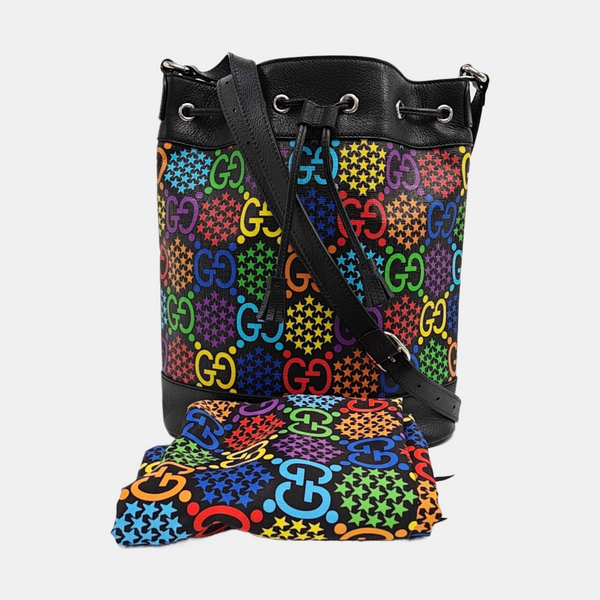 Ophidia Small Coated Canvas Multicolor
