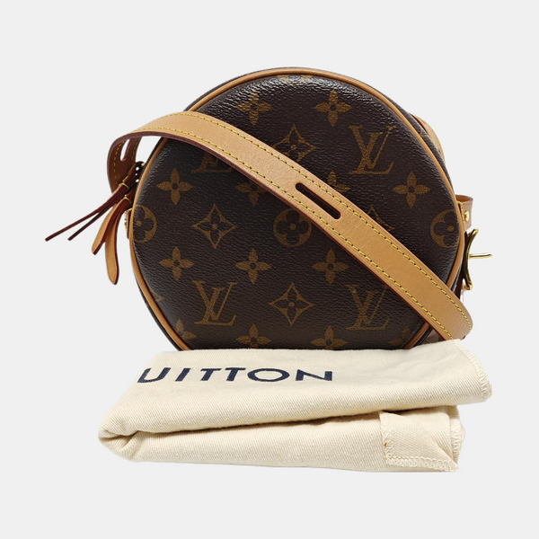 BOITE CHAPEAU PM Monogram Coated Canvas Brown