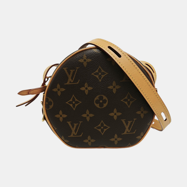 BOITE CHAPEAU PM Monogram Coated Canvas Brown